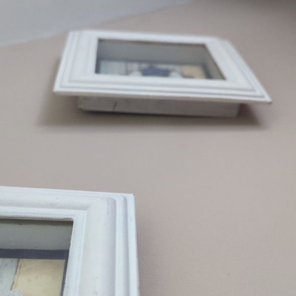 Set of 2 Nautical Decor Shadow Box Anchor Life Saver - Picture 4 of 10